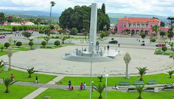 Imagem da cidade de Huambo